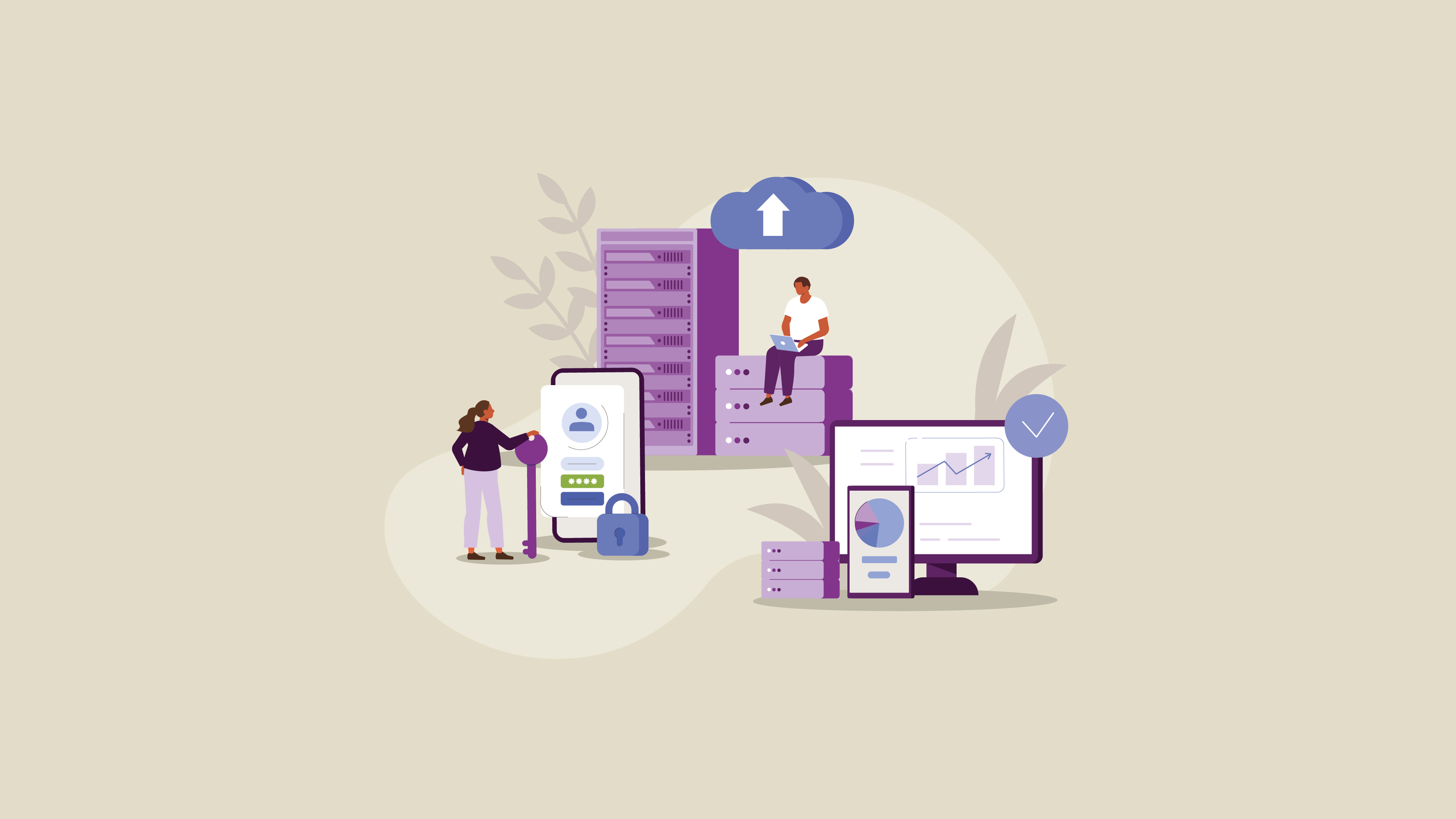 Illustration — Responsible digital transformation