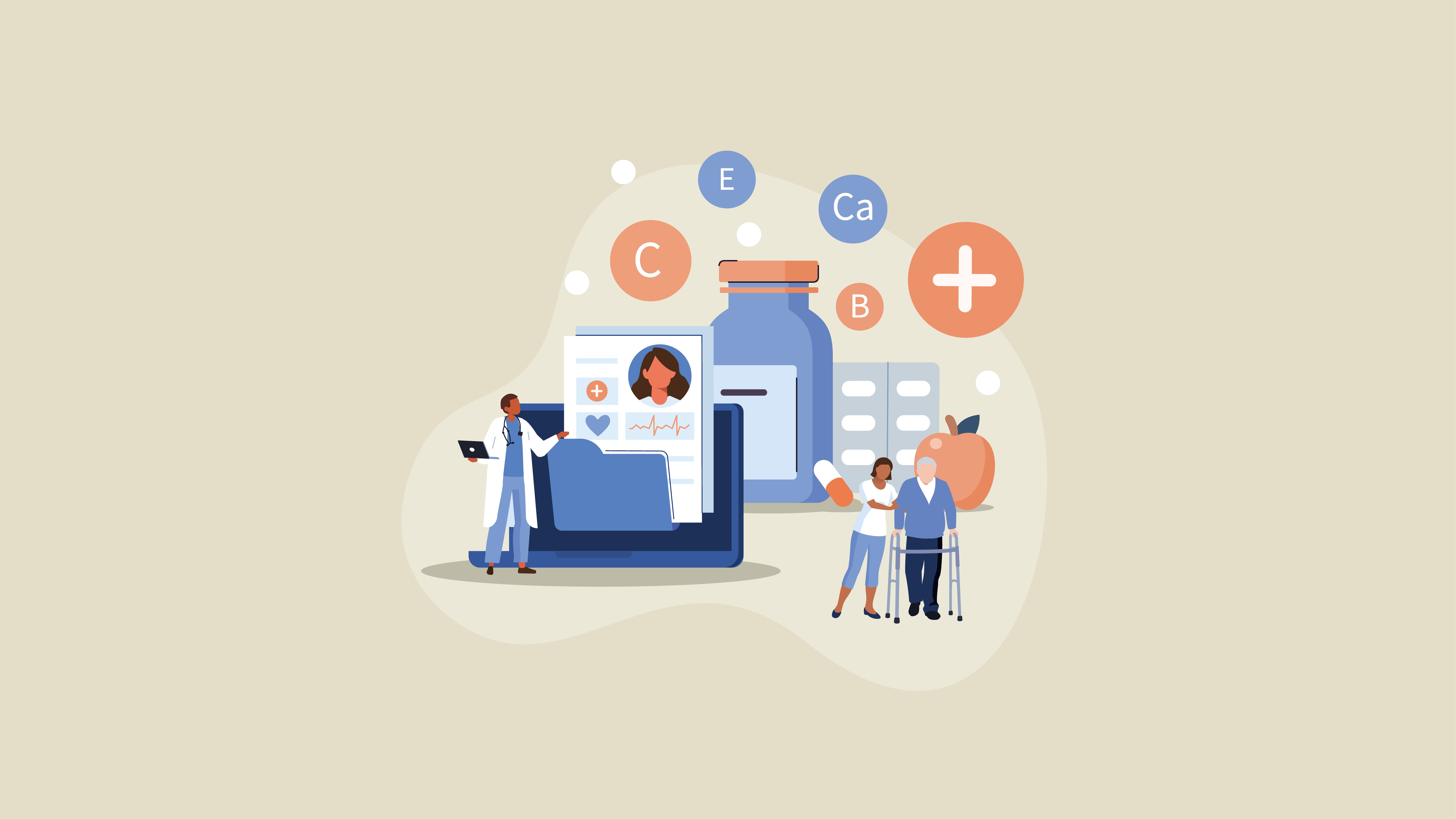 Illustration — Future health and healthcare